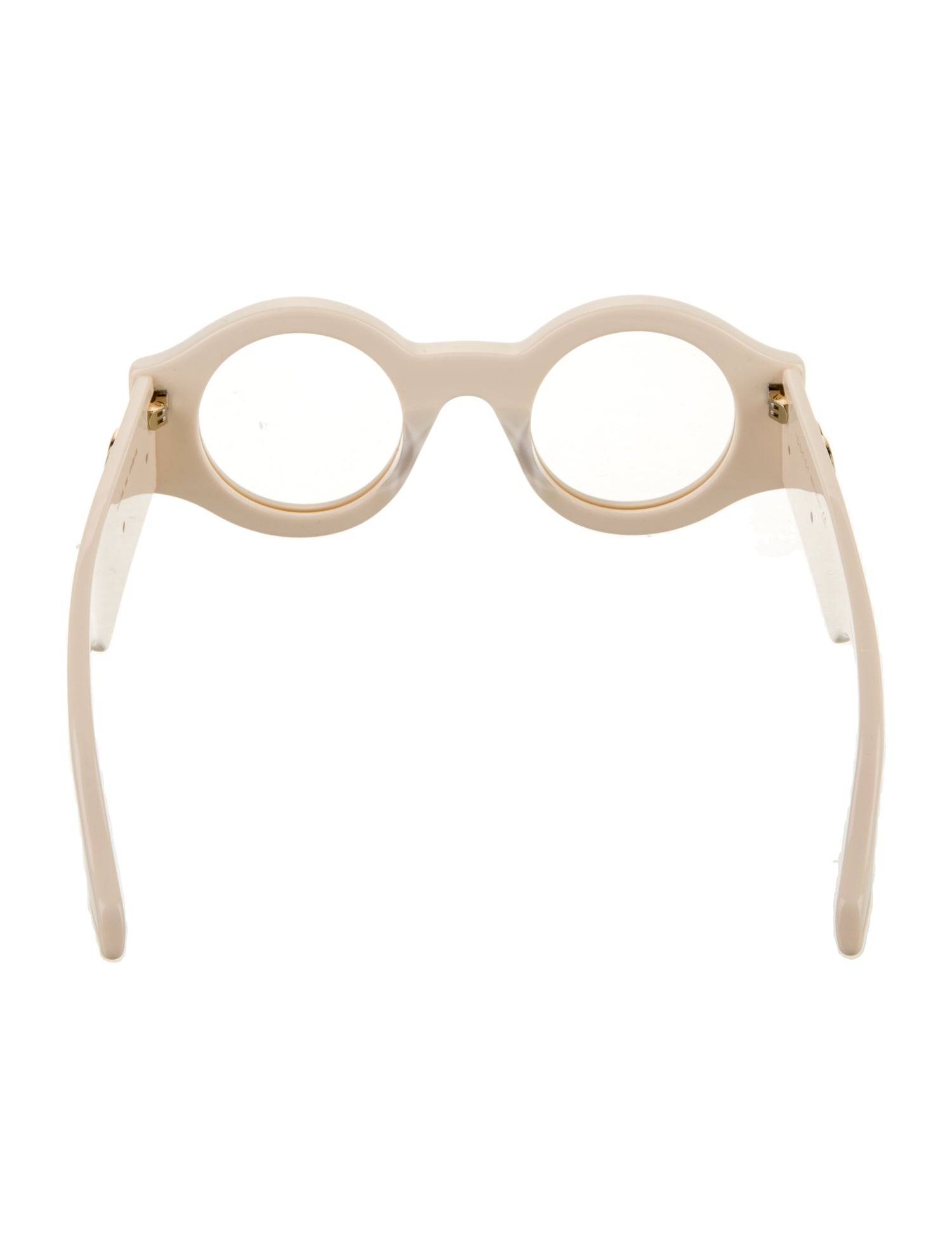 Gucci Interlocking G Logo Round Eyeglasses